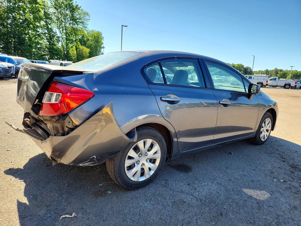 Продаж на аукціоні авто 2012 Honda Civic, vin: 2HGFB2F52CH602080, номер лоту: 56057216