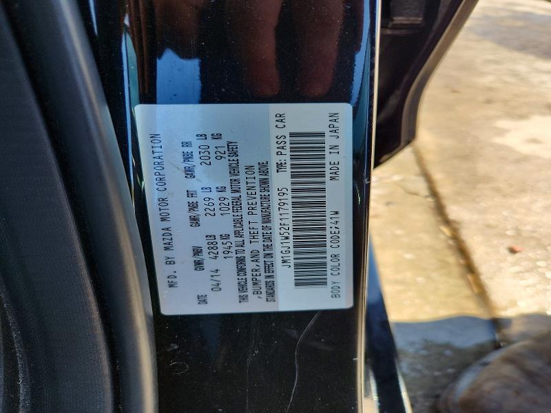 Aukcja sprzedaży 2015 Mazda 6, vin: JM1GJ1W52F1179195, numer aukcji: 56158196