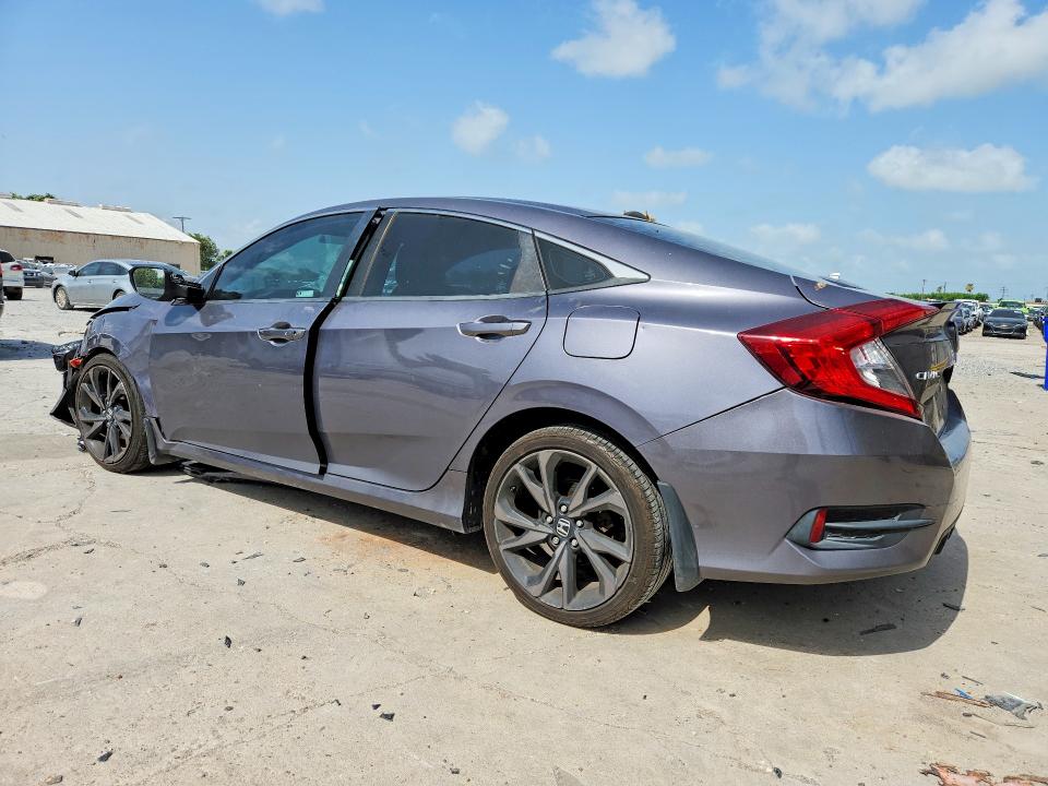59538336 :رقم المزاد ، 19XFC2F80LE022330 vin ، 2020 Honda Civic مزاد بيع