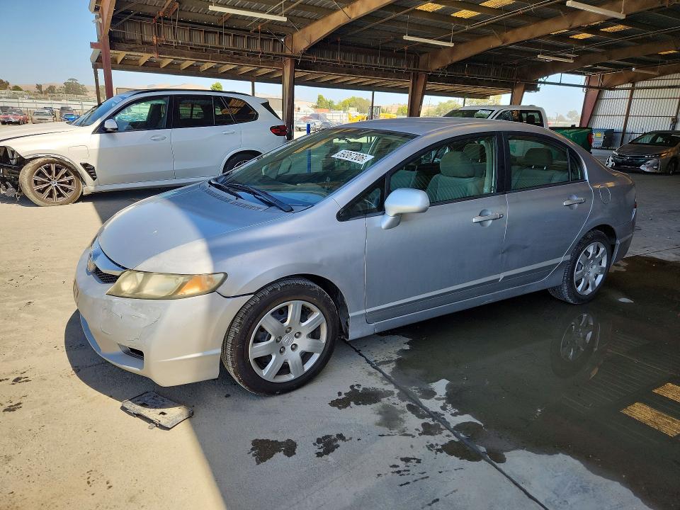 Auction sale of the 2009 Honda Civic, vin: 19XFA16539E028086, lot number: 59367306