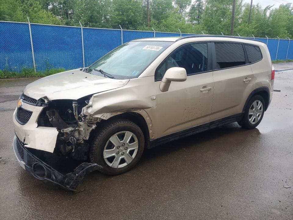 2012 Chevrolet Orlando მანქანა იყიდება აუქციონზე, vin: KL77P2EM8CK615399, აუქციონის ნომერი: 58765736