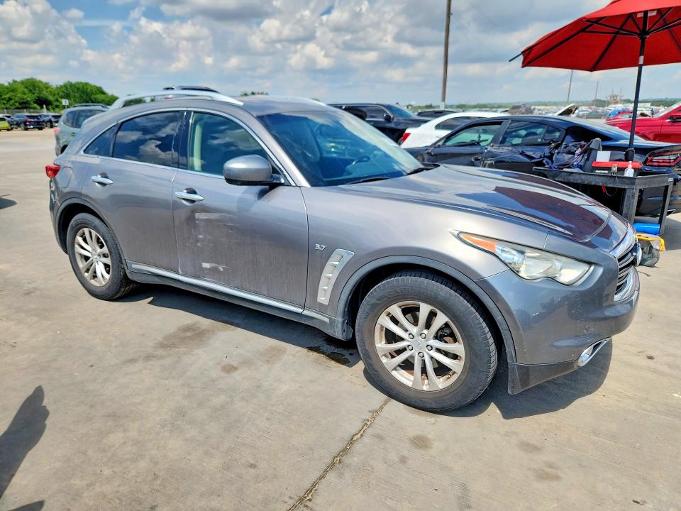 55693856 :رقم المزاد ، JN8CS1MU7EM451067 vin ، 2014 Infiniti Qx70 مزاد بيع