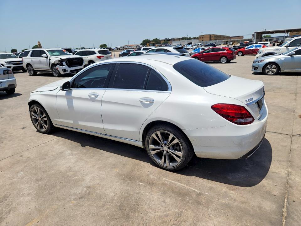 58709256 :رقم المزاد ، 55SWF4KB8HU205897 vin ، 2017 Mercedes-benz C مزاد بيع