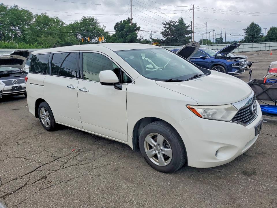 57663686 :رقم المزاد ، JN8AE2KP0F9122748 vin ، 2015 Nissan Quest مزاد بيع