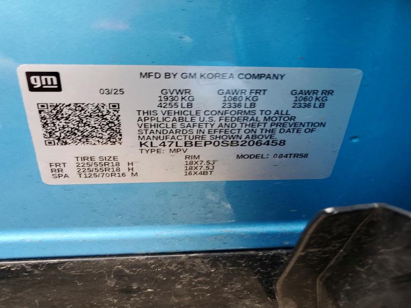 Продаж на аукціоні авто 2025 Buick Envista, vin: KL47LBEP0SB206458, номер лоту: 58272966