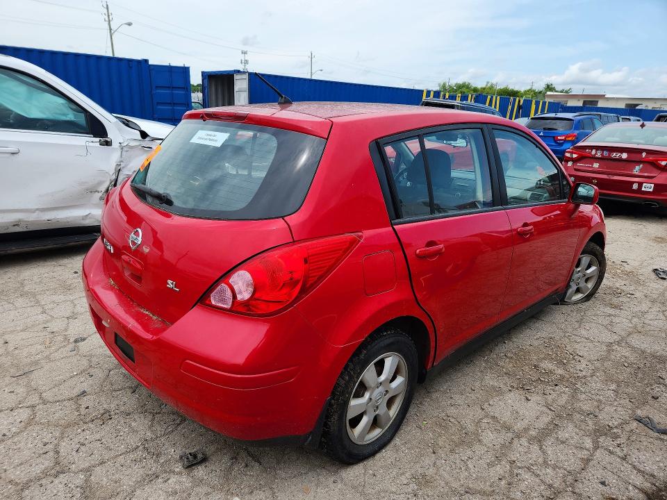 Продажа на аукционе авто 2009 Nissan Versa, vin: 3N1BC13E29L407950, номер лота: 58802226
