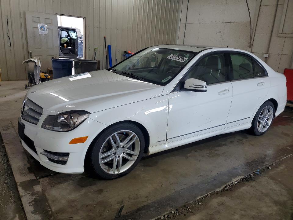 Auction sale of the 2013 Mercedes-benz C, vin: WDDGF8AB2DR262699, lot number: 57335206