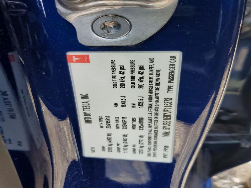 58356676 :رقم المزاد ، 5YJ3E1EB7JF115373 vin ، 2018 Tesla Model 3 مزاد بيع