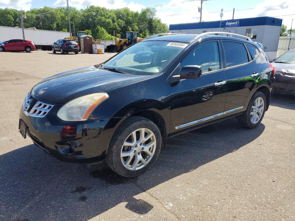56860086 :رقم المزاد ، JN8AS5MV2CW362712 vin ، 2012 Nissan Rogue مزاد بيع