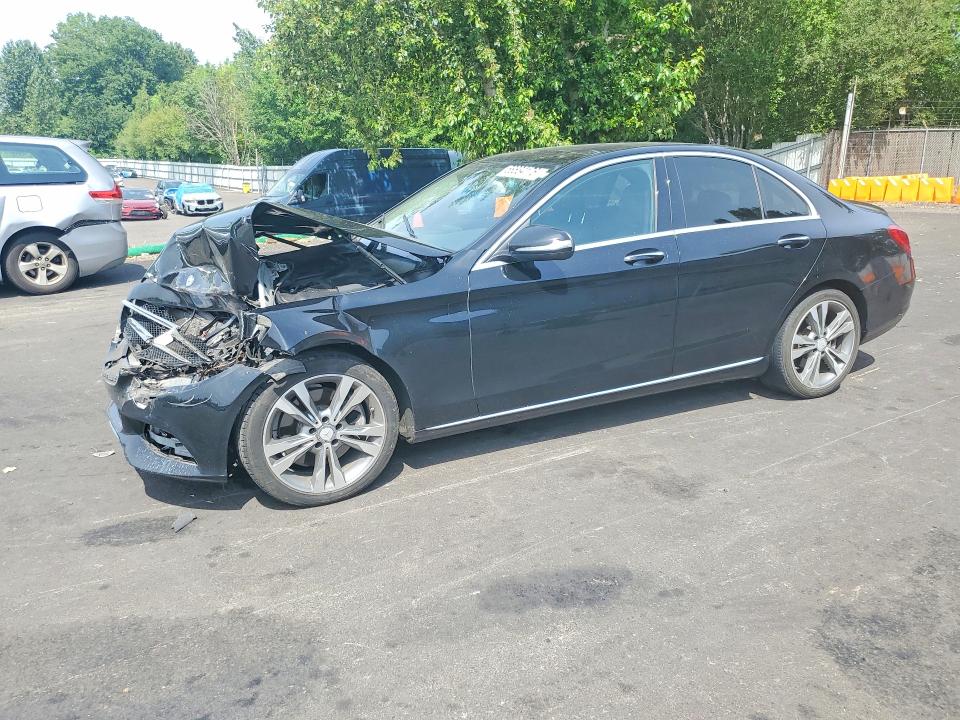 58634176 :رقم المزاد ، 55SWF4JB2FU056966 vin ، 2015 Mercedes-benz C مزاد بيع