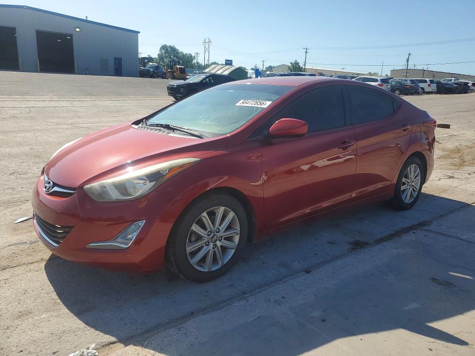 Auction sale of the 2014 Hyundai Elantra, vin: 5NPDH4AE3EH539170, lot number: 56472856