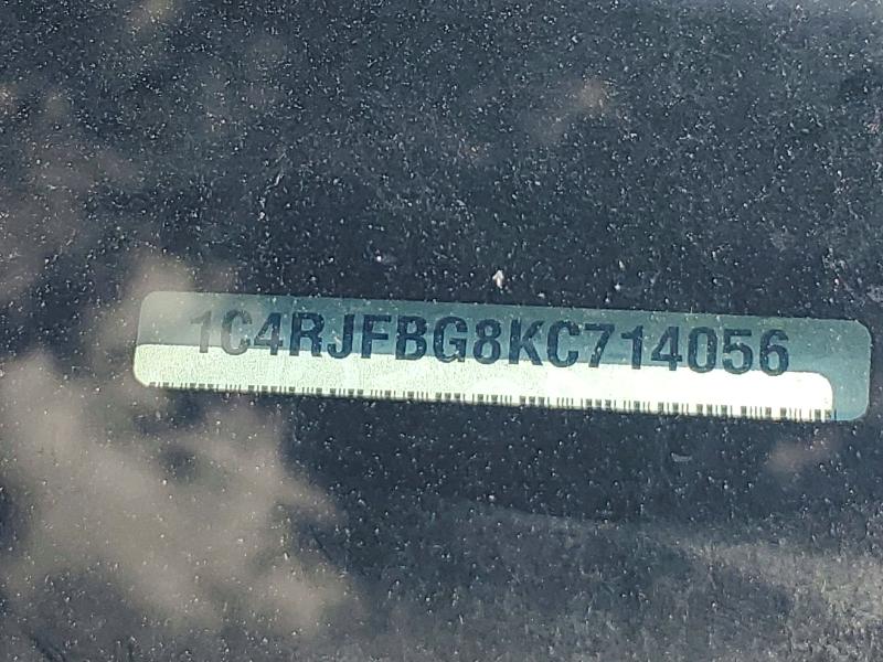 Продаж на аукціоні авто 2019 Jeep Grand Cherokee, vin: 1C4RJFBG8KC714056, номер лоту: 56854566