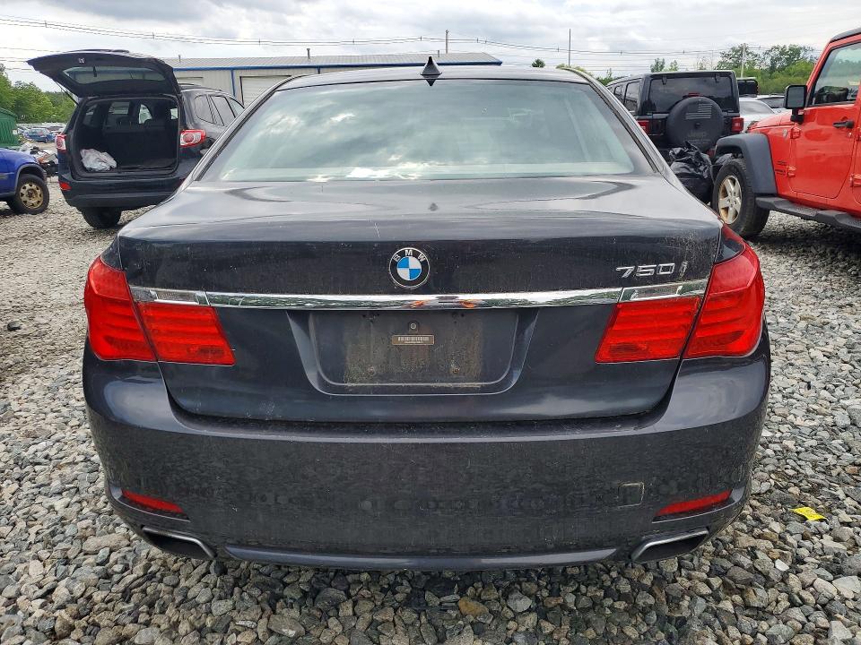 2012 Bmw 750 მანქანა იყიდება აუქციონზე, vin: WBAKC6C56CC396185, აუქციონის ნომერი: 57888716