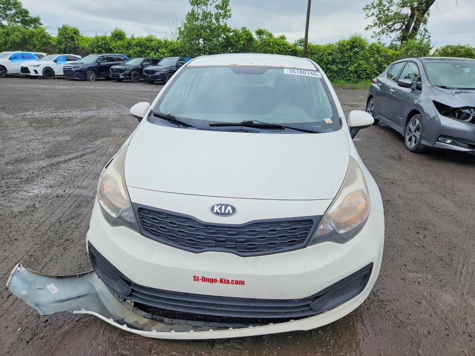 56780146 :رقم المزاد ، KNADM4A36E6382798 vin ، 2014 Kia Rio مزاد بيع