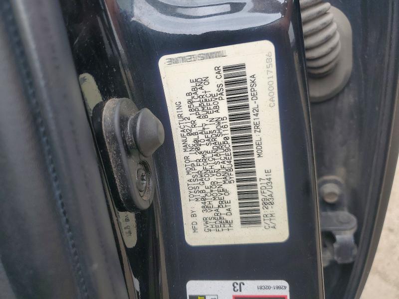 Продаж на аукціоні авто 2012 Toyota Corolla, vin: 5YFBU4EE9CP011615, номер лоту: 56584996