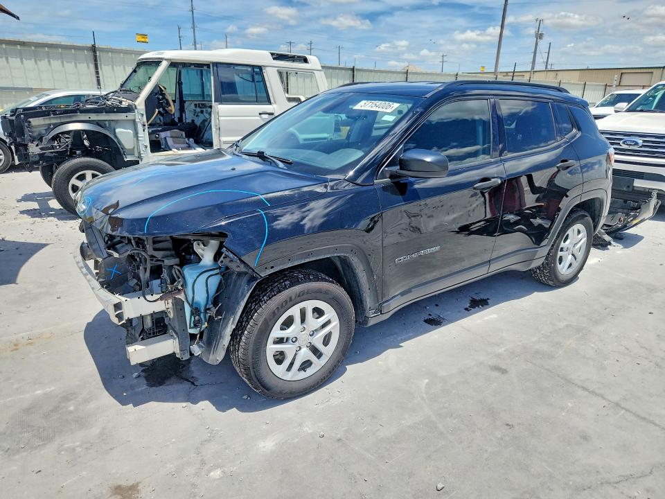 Продажа на аукционе авто 2018 Jeep Compass, vin: 3C4NJCABXJT488866, номер лота: 57154006