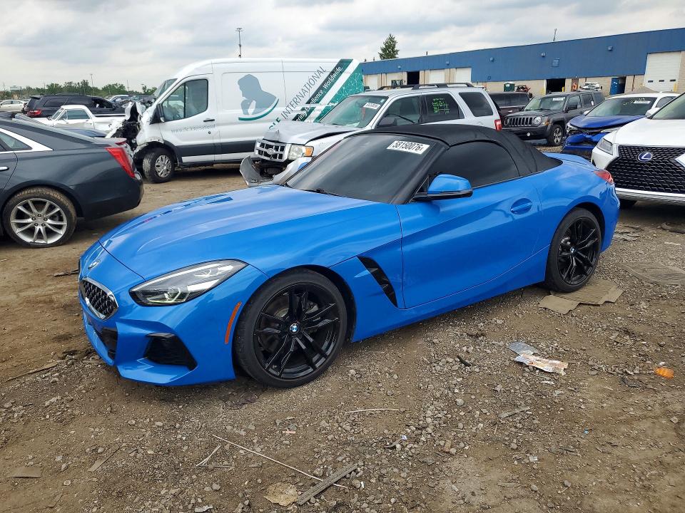 2019 Bmw Z4 მანქანა იყიდება აუქციონზე, vin: WBAHF3C54KWW31020, აუქციონის ნომერი: 58150076