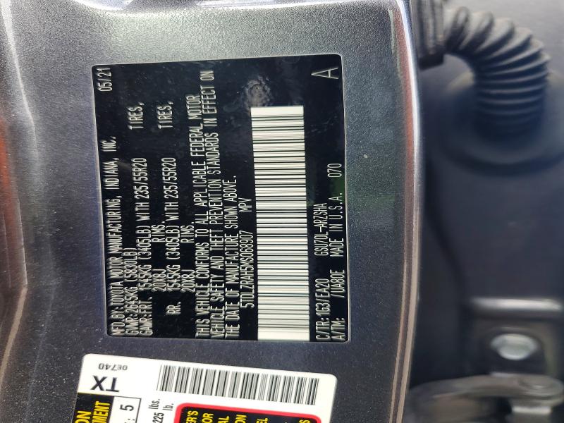 Продаж на аукціоні авто 2021 Toyota Highlander, vin: 5TDLZRAH5MS068907, номер лоту: 57272506