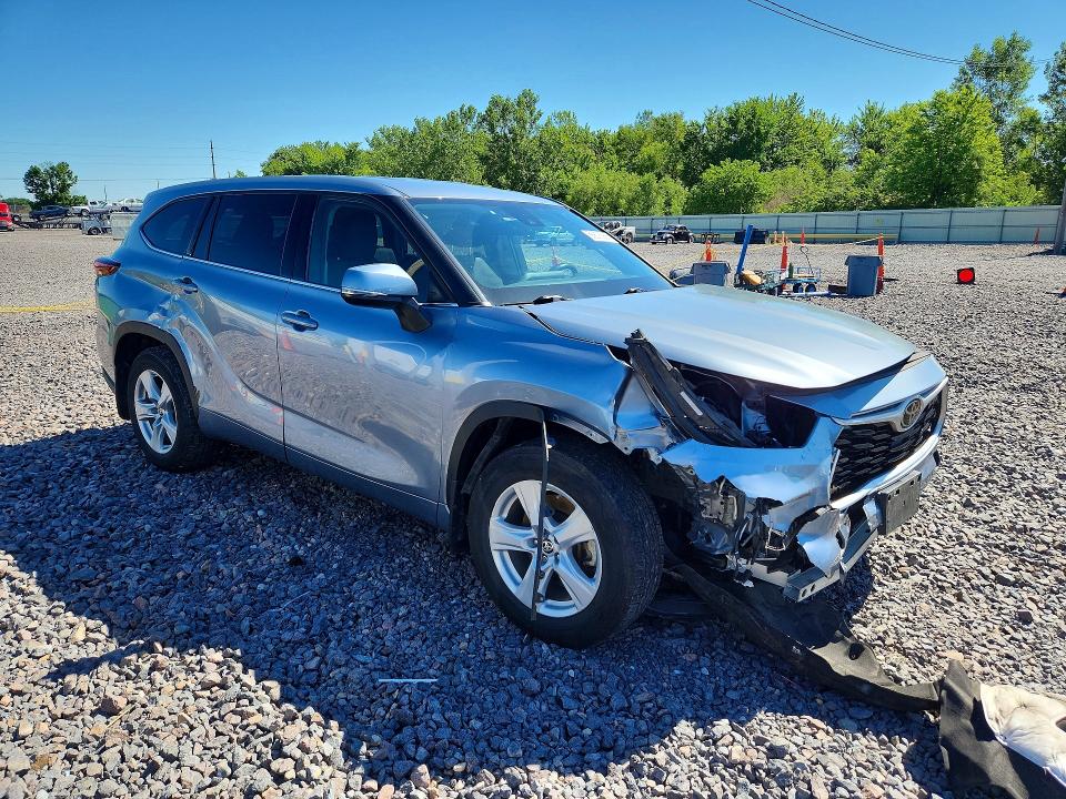 2021 Toyota Highlander მანქანა იყიდება აუქციონზე, vin: 5TDBZRBH8MS070760, აუქციონის ნომერი: 56676066