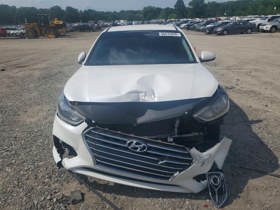 56245666 :رقم المزاد ، 3KPC24A66ME129052 vin ، 2021 Hyundai Accent مزاد بيع