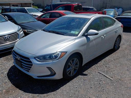 2018 Hyundai Elantra მანქანა იყიდება აუქციონზე, vin: 5NPD84LF1JH268996, აუქციონის ნომერი: 56449586