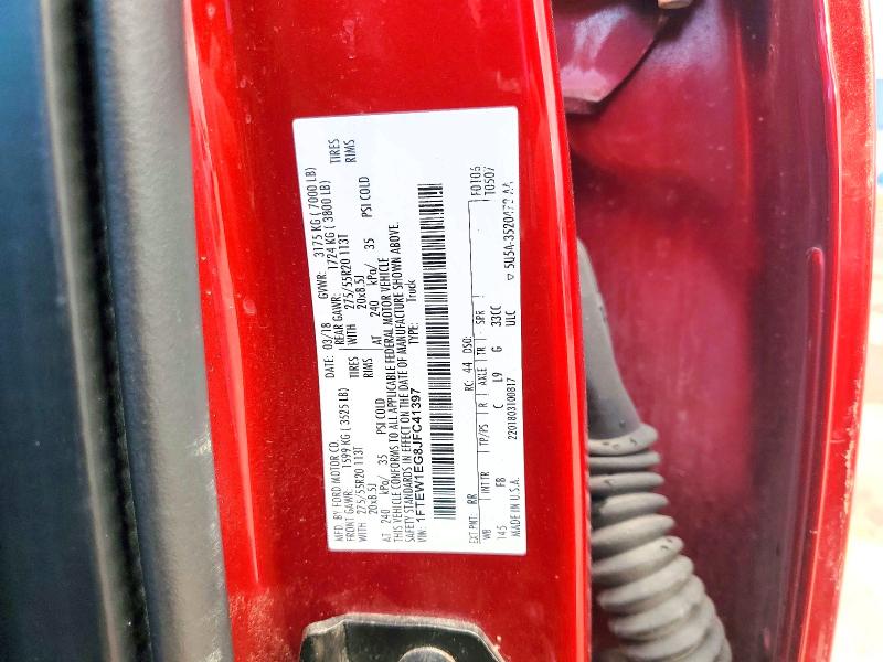 Продаж на аукціоні авто 2018 Ford F150, vin: 1FTEW1EG8JFC41397, номер лоту: 56980026