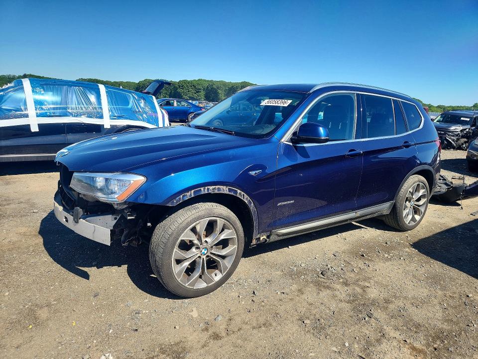 2016 Bmw X3 მანქანა იყიდება აუქციონზე, vin: 5UXWX9C54G0D67268, აუქციონის ნომერი: 56058396