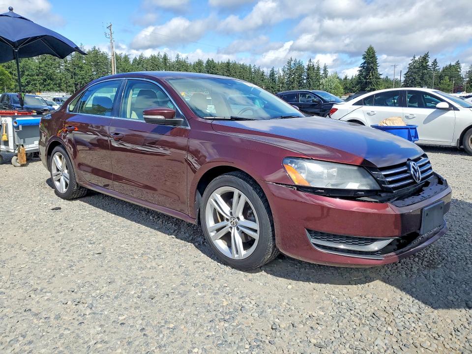 Продаж на аукціоні авто 2014 Volkswagen Passat, vin: 1VWBT7A36EC051264, номер лоту: 58880176