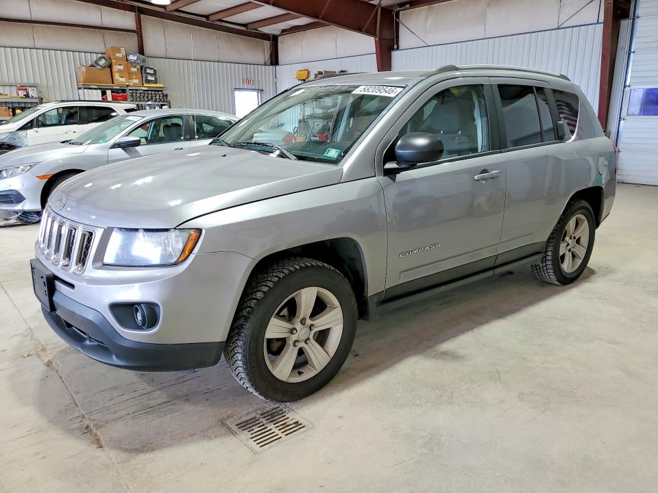 2016 Jeep Compass მანქანა იყიდება აუქციონზე, vin: 1C4NJDBB4GD571860, აუქციონის ნომერი: 58209546