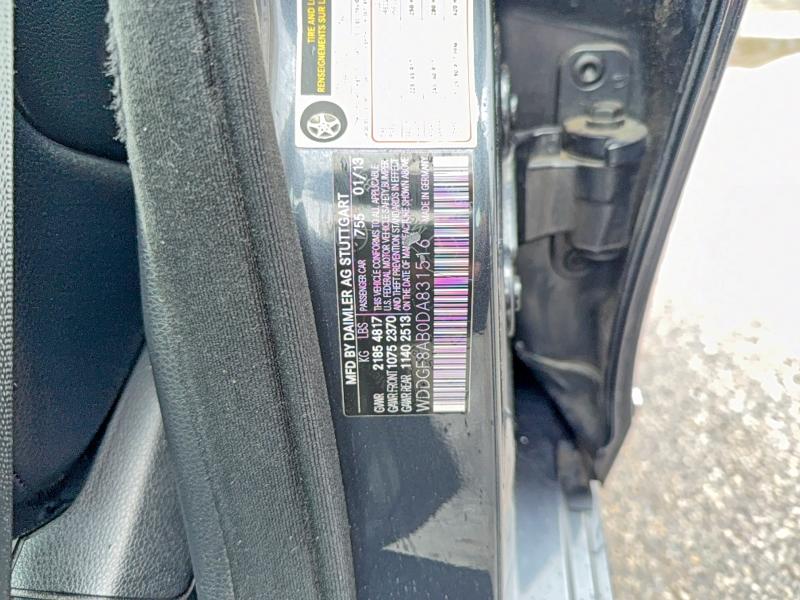Aukcja sprzedaży 2013 Mercedes-benz C, vin: WDDGF8AB0DA831516, numer aukcji: 58789256