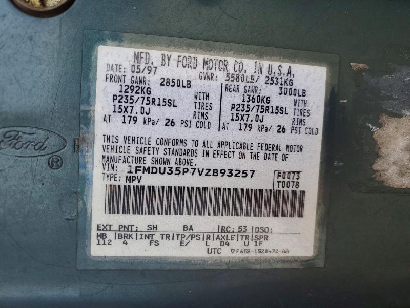 Auction sale of the 1997 Ford Explorer, vin: 1FMDU35P7VZB93257, lot number: 56074876
