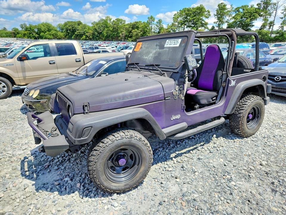 1997 Jeep Wrangler / Tj მანქანა იყიდება აუქციონზე, vin: 1J4FY29P3VP413201, აუქციონის ნომერი: 57537926