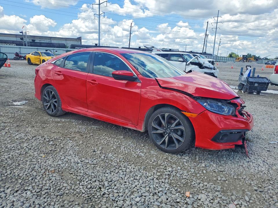 Продажа на аукционе авто 2019 Honda Civic, vin: 2HGFC2F88KH548547, номер лота: 58588186