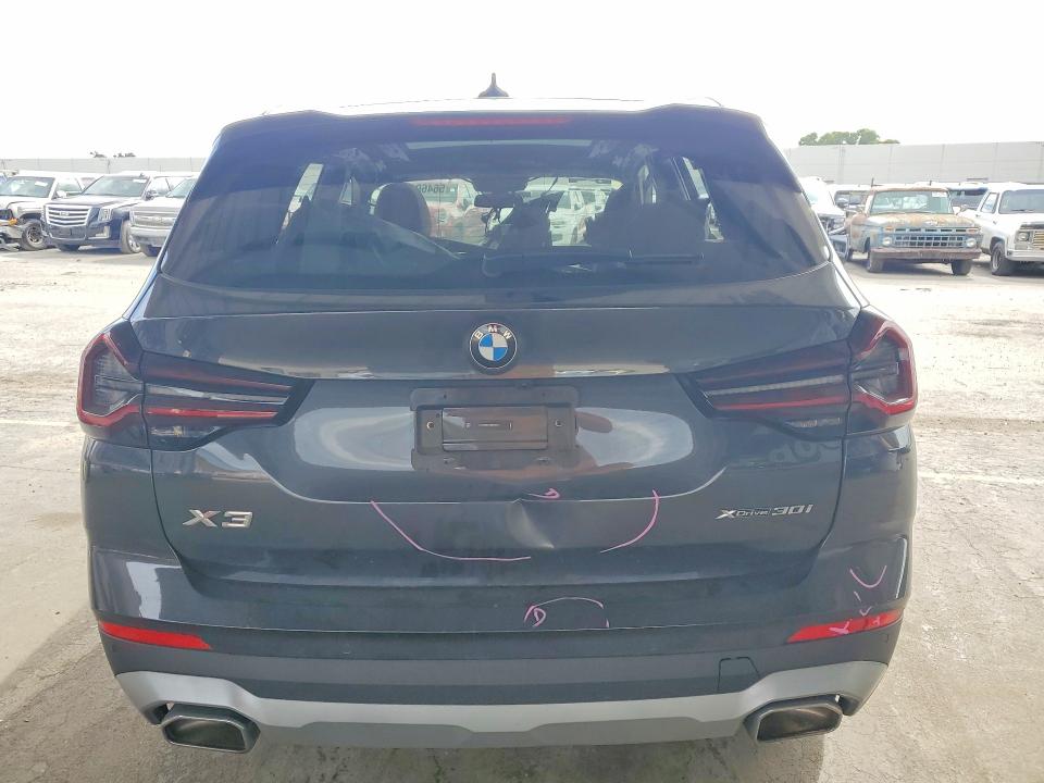 2024 Bmw X3 მანქანა იყიდება აუქციონზე, vin: 5UX53DP07R9W09541, აუქციონის ნომერი: 56460146