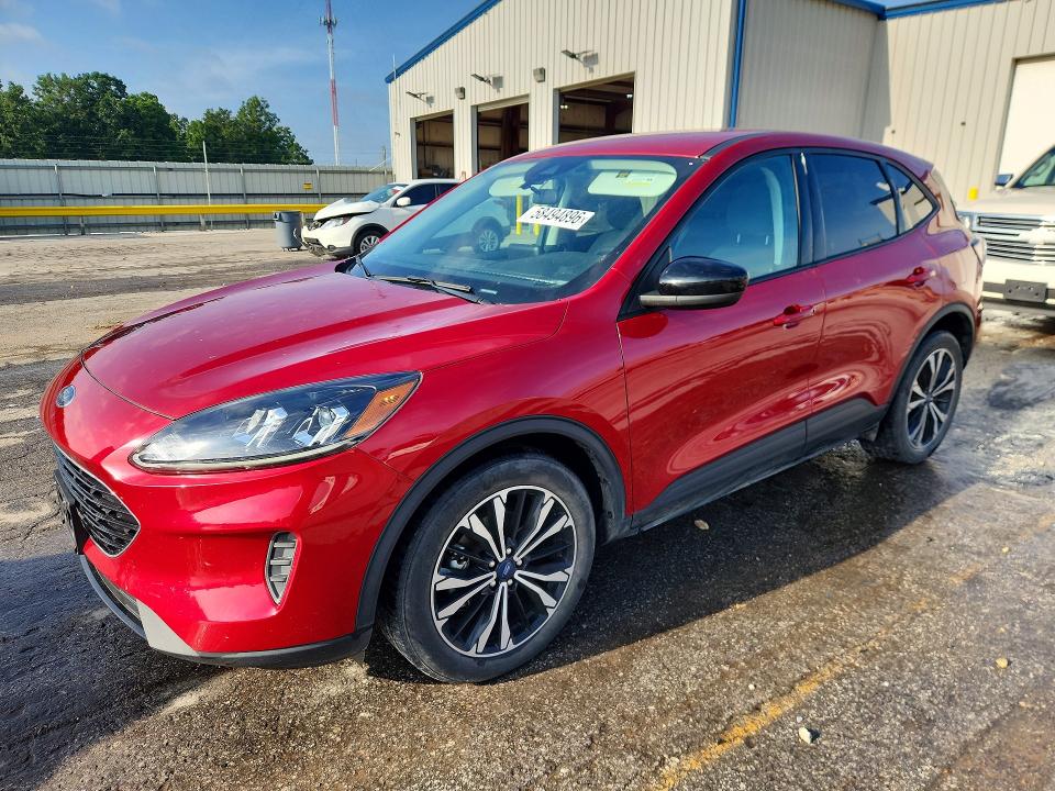 2022 Ford Escape მანქანა იყიდება აუქციონზე, vin: 1FMCU0G65NUA34894, აუქციონის ნომერი: 58494896