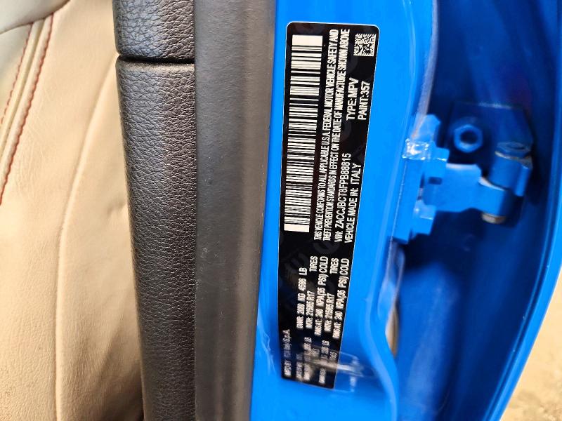 2015 Jeep Renegade მანქანა იყიდება აუქციონზე, vin: ZACCJBCT8FPB88815, აუქციონის ნომერი: 57673296