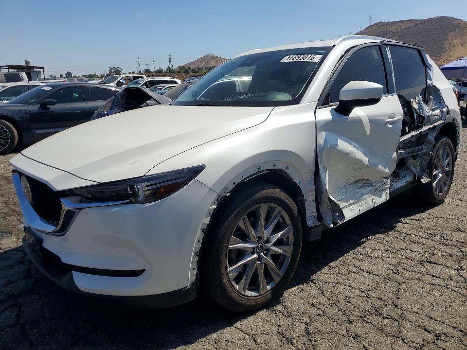 2021 Mazda Cx-5 მანქანა იყიდება აუქციონზე, vin: JM3KFBAY1M0452334, აუქციონის ნომერი: 55893816