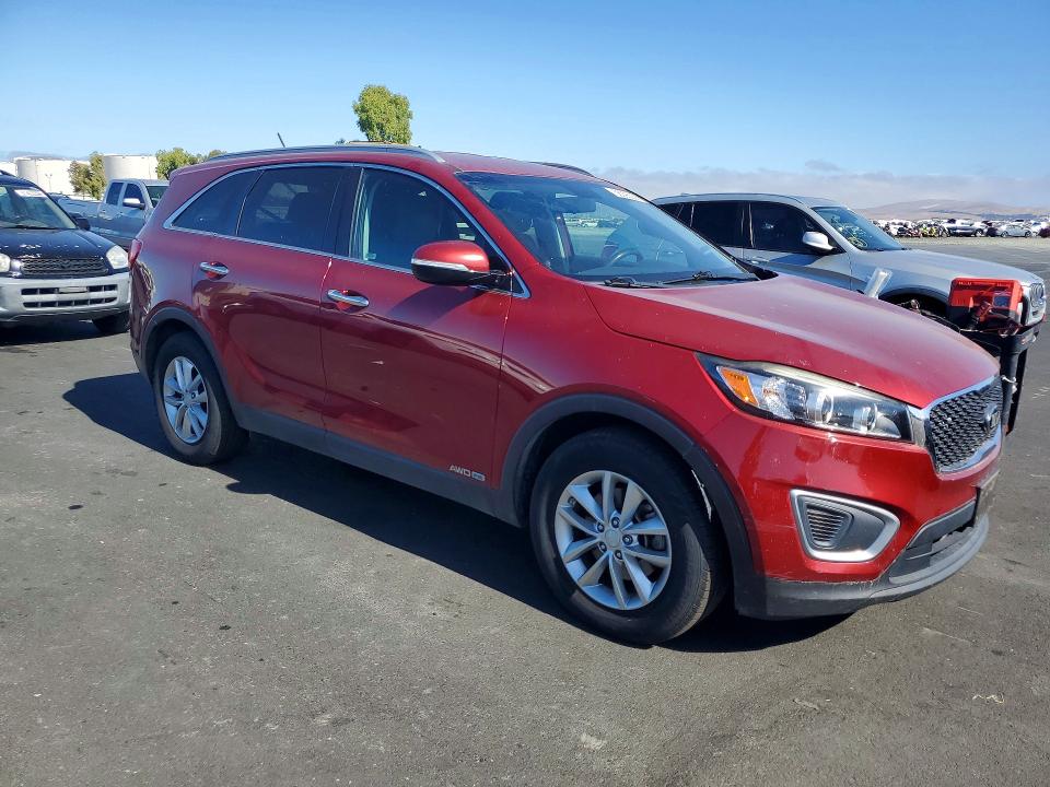 58295356 :رقم المزاد ، 5XYPGDA52HG195827 vin ، 2017 Kia Sorento مزاد بيع