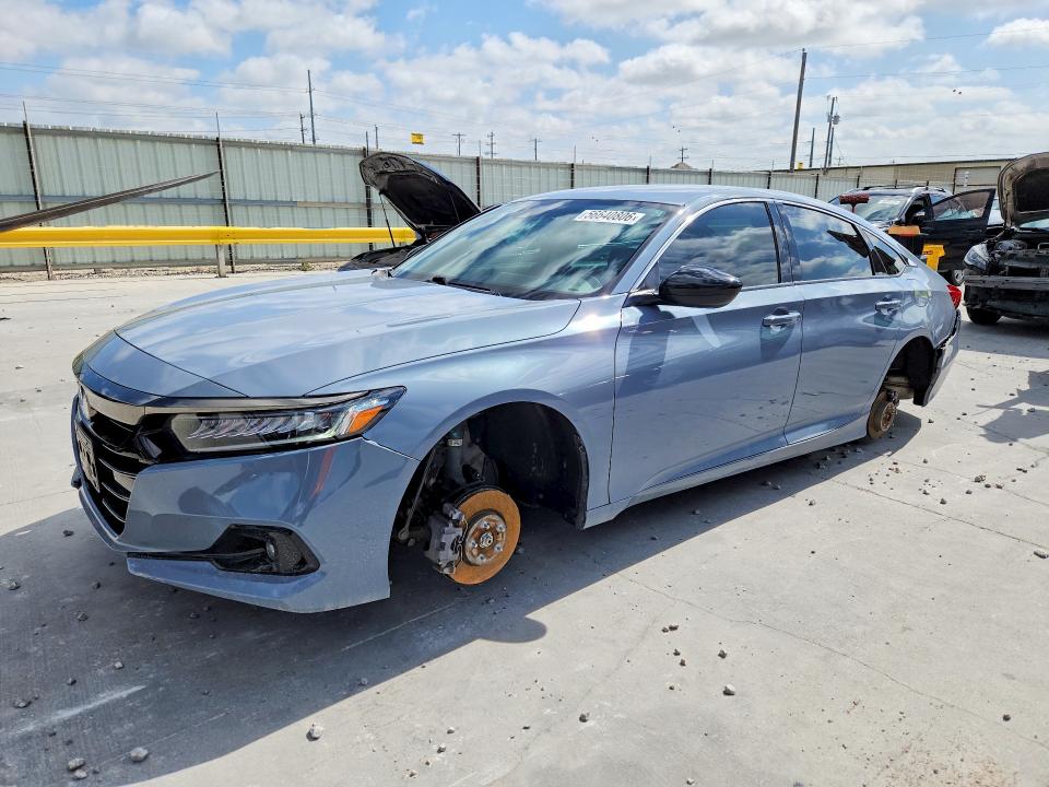 56640806 :رقم المزاد ، 1HGCV1F43NA073364 vin ، 2022 Honda Accord مزاد بيع
