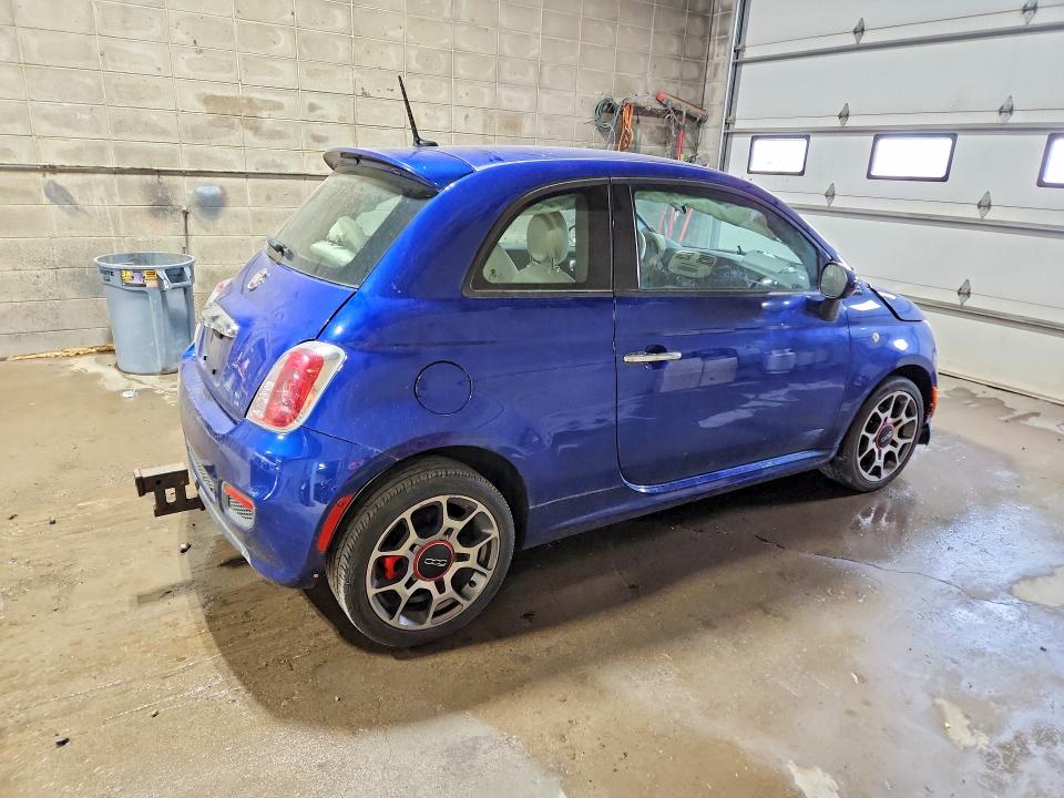 2014 Fiat 500 მანქანა იყიდება აუქციონზე, vin: 3C3CFFBR2ET205618, აუქციონის ნომერი: 55969986