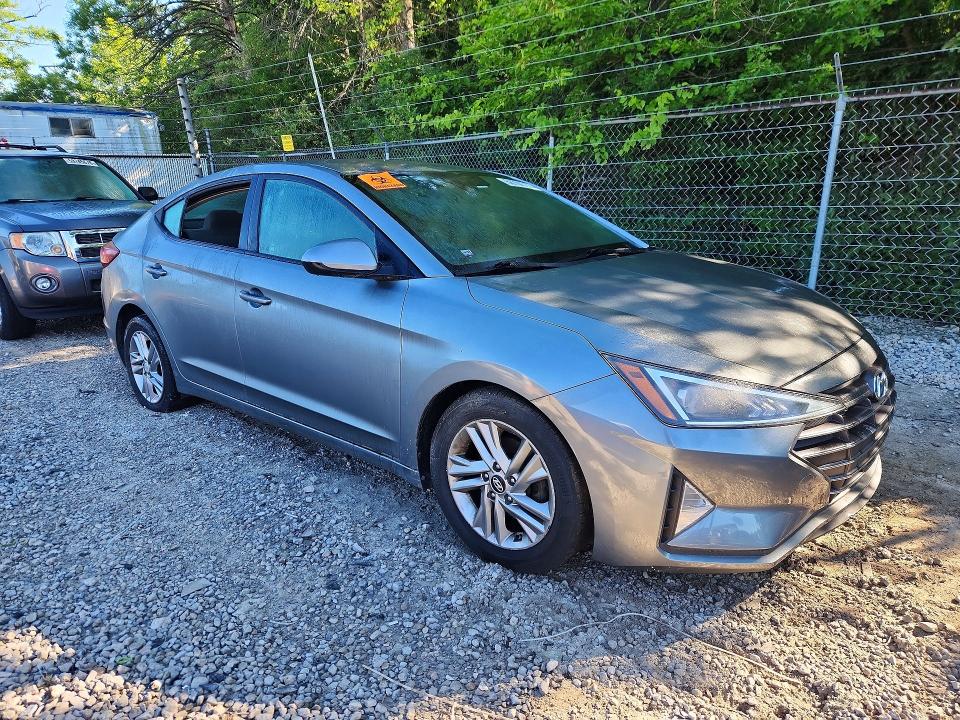 Auction sale of the 2019 Hyundai Elantra, vin: KMHD84LF0KU770076, lot number: 58704796