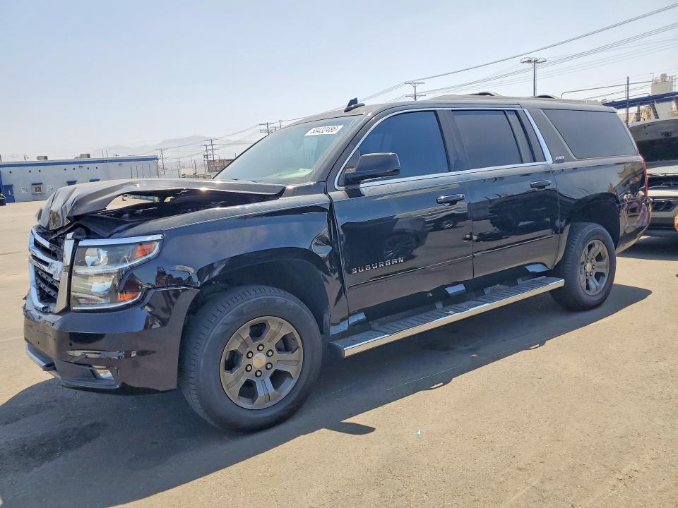 58432486 :رقم المزاد ، 1GNSKJKC3FR583188 vin ، 2015 Chevrolet Suburban مزاد بيع