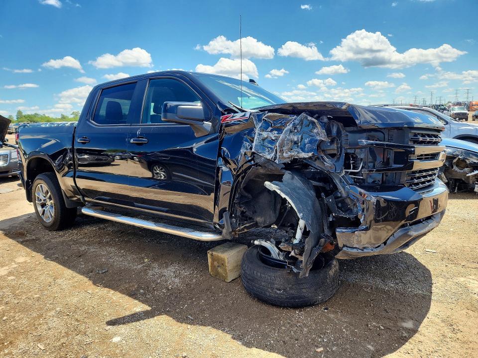 Продаж на аукціоні авто 2022 Chevrolet Silverado Ltd, vin: 1GCUYEEDXNZ100192, номер лоту: 57175446