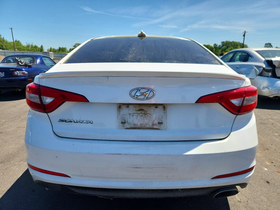 2017 Hyundai Sonata მანქანა იყიდება აუქციონზე, vin: 5NPE24AF1HH485046, აუქციონის ნომერი: 58309636