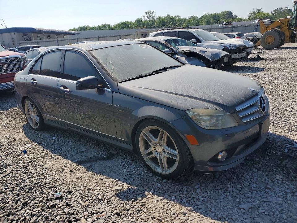 2010 Mercedes-benz C მანქანა იყიდება აუქციონზე, vin: WDDGF5GB4AF452880, აუქციონის ნომერი: 56284276
