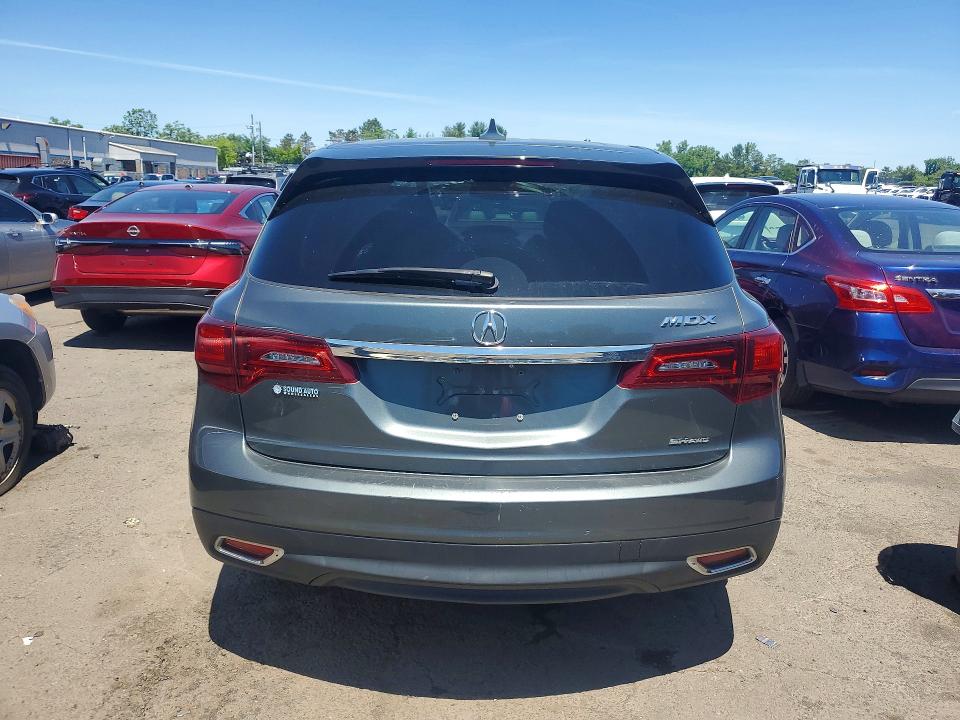 Продажа на аукционе авто 2015 Acura Mdx, vin: 5FRYD4H49FB011819, номер лота: 53795506