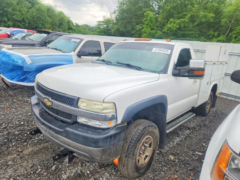 2001 Chevrolet Silverado მანქანა იყიდება აუქციონზე, vin: 1GCHK24UX1E123637, აუქციონის ნომერი: 57494026