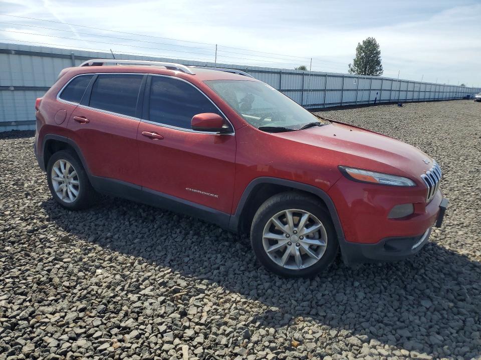 2014 Jeep Cherokee მანქანა იყიდება აუქციონზე, vin: 1C4PJLDS6EW283422, აუქციონის ნომერი: 58126166