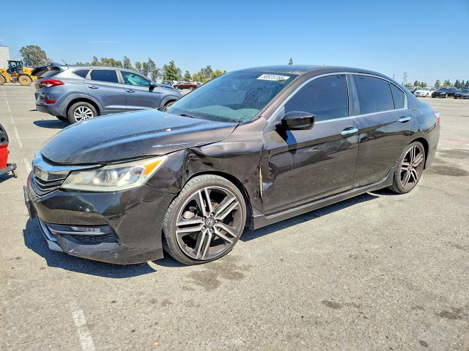 58925766 :رقم المزاد ، 1HGCR2F51HA301627 vin ، 2017 Honda Accord مزاد بيع