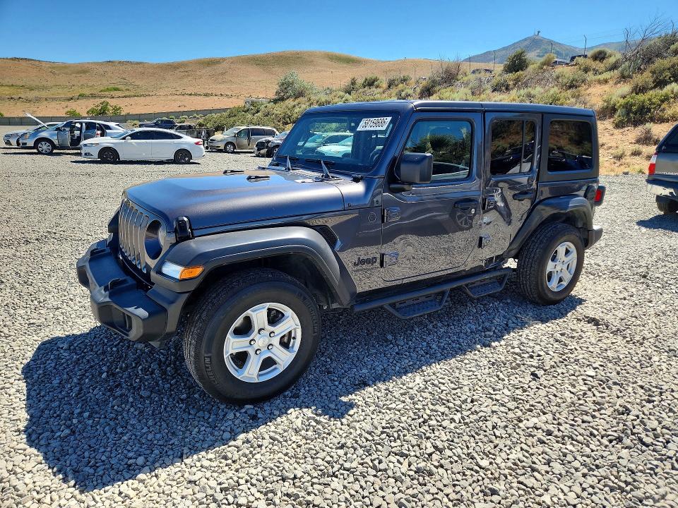 58159686 :رقم المزاد ، 1C4HJXDG6NW134211 vin ، 2022 Jeep Wrangler Unlimited مزاد بيع